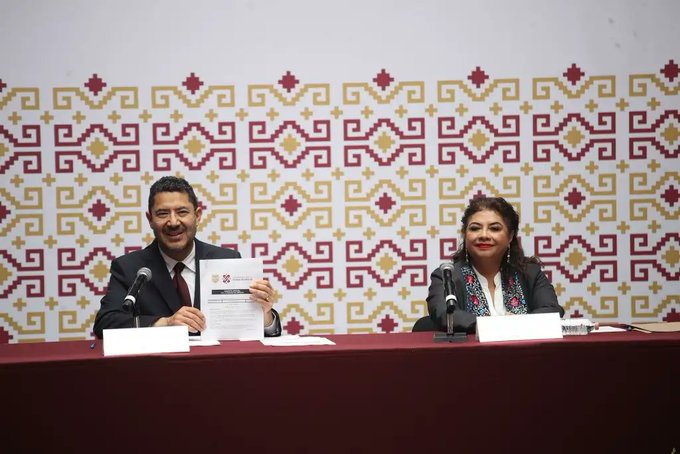 Martí Batres y Clara Brugada inician la Comisión de Transición en la CDMX