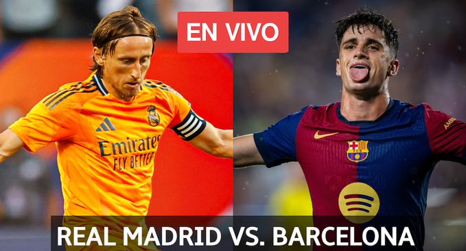 Real Madrid y Barcelona se enfrentan en un clásico amistoso en Nueva York