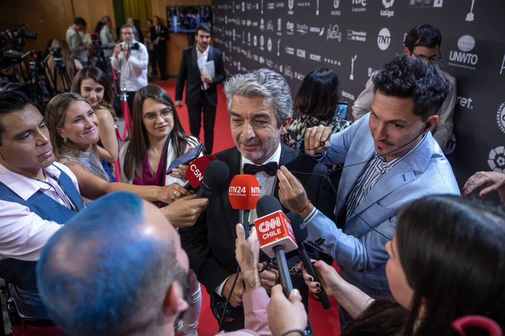 Ricardo Darín recibió el Premio de Honor 2024 en la gala de los Premios Sur.