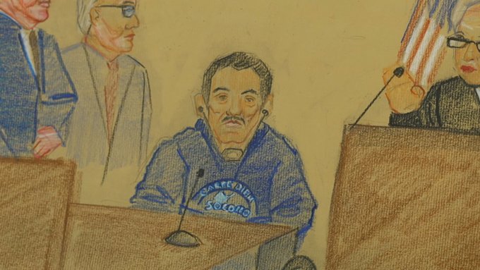 Ismael “El Mayo” Zambada Aparece en Corte con Suéter “Carpe Diem”