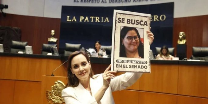 Lilly Téllez critica el nombramiento de Citlalli Hernández como secretaria de las Mujeres