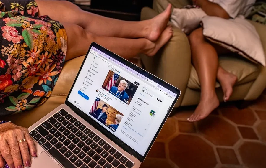 Encuentran 17 cuentas falsas pro-Trump en X con fotos de influencers