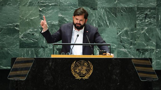 Gabriel Boric en la ONU: “Rechazo elegir entre el terrorismo de Hamás y el genocidio de Israel”