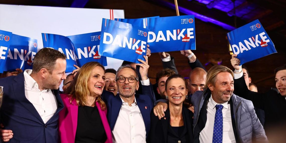 La ultraderecha obtiene una victoria histórica en Austria sin aliados para gobernar