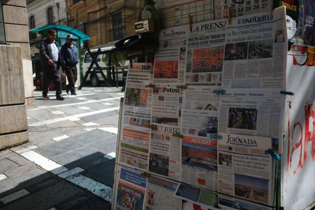 La crisis económica y la falta de apoyo gubernamental golpean duramente a la prensa boliviana.
