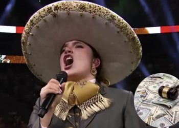 Camila Fernández podría enfrentar multa por error al cantar el Himno Nacional en pelea del Canelo