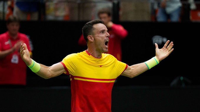 Bautista y Alcaraz llevan a España a la victoria en la Copa Davis