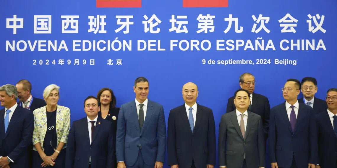 Pedro Sánchez propone colaboración con China para un orden comercial justo