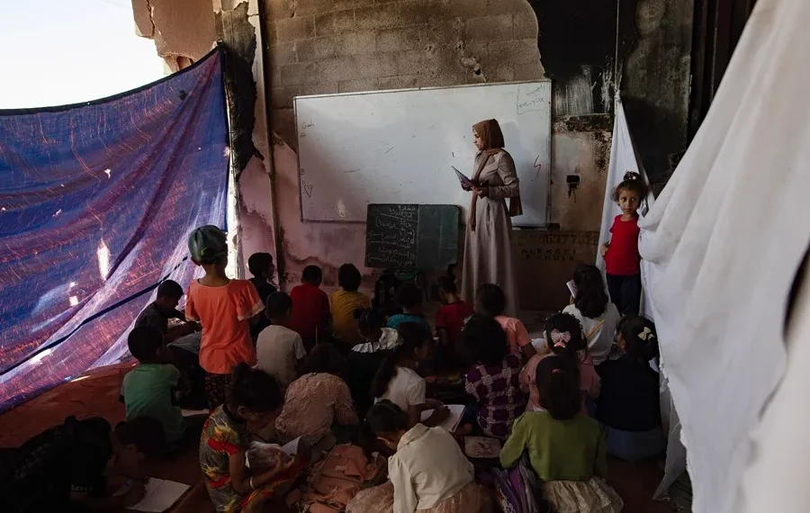 La guerra en Gaza deja a más de 630.000 estudiantes sin clases