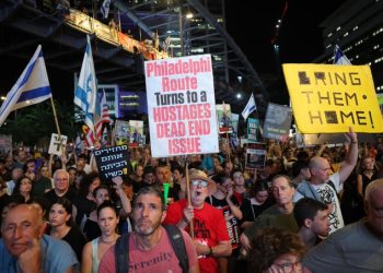 Miles de israelíes protestan exigiendo tregua y liberación de rehenes