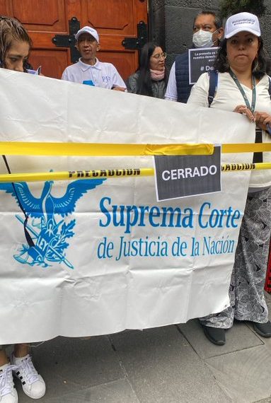 La Suprema Corte rechaza exhorto para garantizar justicia durante paro