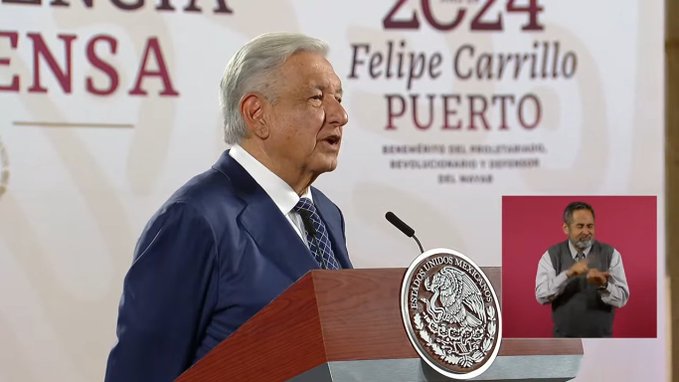 AMLO acusa a EE.UU. de corresponsabilidad en la violencia narco en Sinaloa