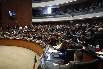 Arranca en el Senado sesión de la reforma judicial con una oposición fragmentada