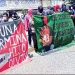 Normalistas de Ayotzinapa incendian el Congreso de Guerrero en protesta