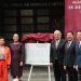 Inauguran el Museo Vivo del Muralismo AMLO y Sheinbaum en la SEP