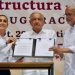Protestan contra AMLO en Tepic durante inauguración de proyectos prioritarios