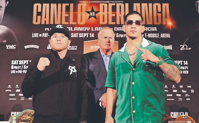 Canelo promete “una gran pelea” contra Berlanga