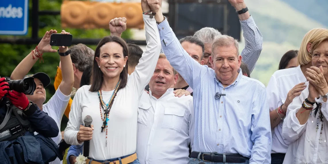 González Urrutia y Machado trazan los próximos pasos en la lucha opositora en Venezuela