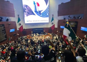 Senado restringe acceso tras interrupciones en sesión por manifestantes