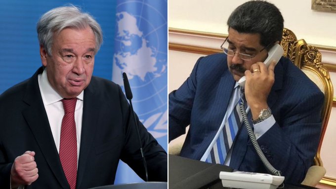 Guterres se comunica con Maduro por la violencia tras las elecciones