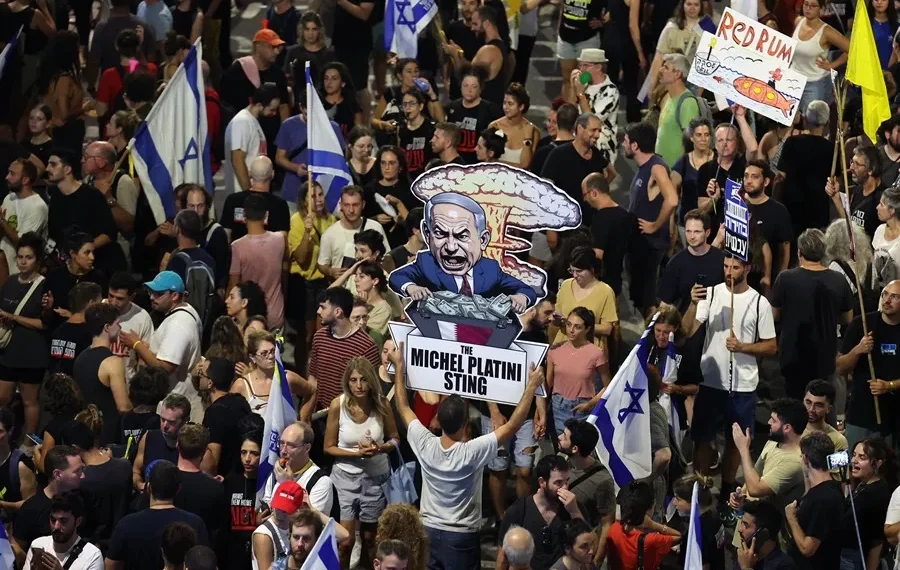 Policía israelí arresta a 29 personas en Tel Aviv durante protesta por alto el fuego