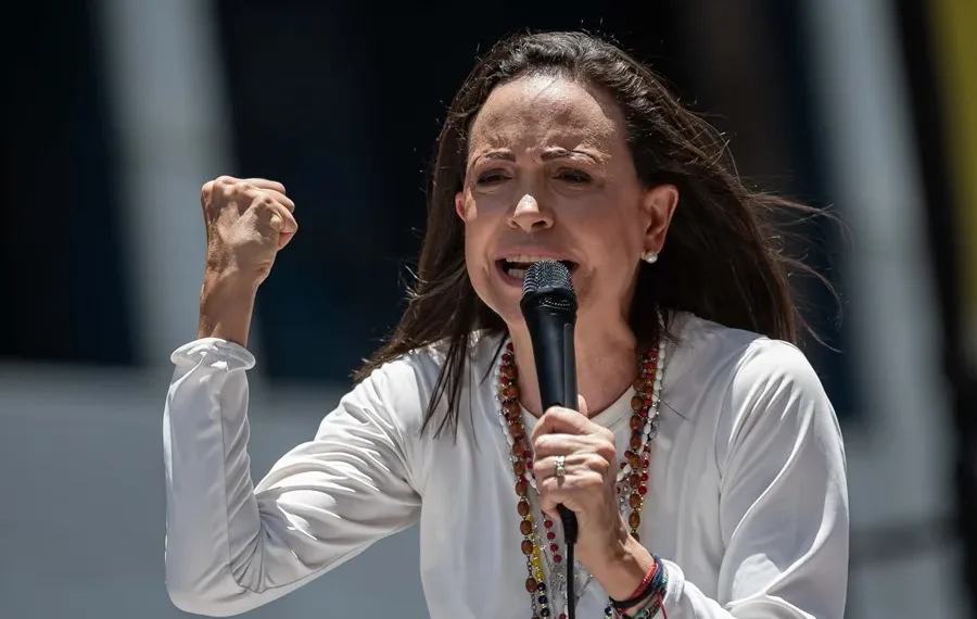 María Corina Machado es galardonada con el premio Václav Havel