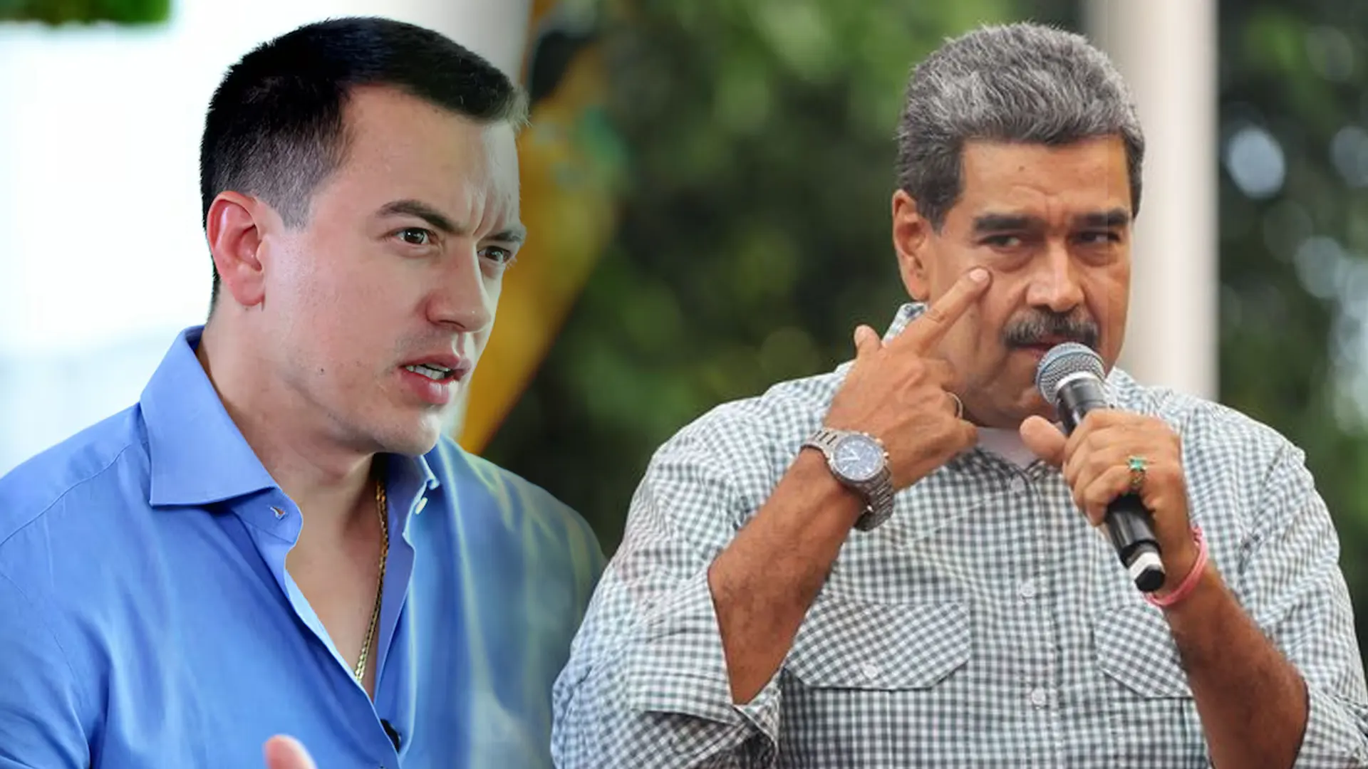 Nicolás Maduro critica el nuevo proyecto de ley de Daniel Noboa que busca eliminar la prohibición de bases militares extranjeras en Ecuador.