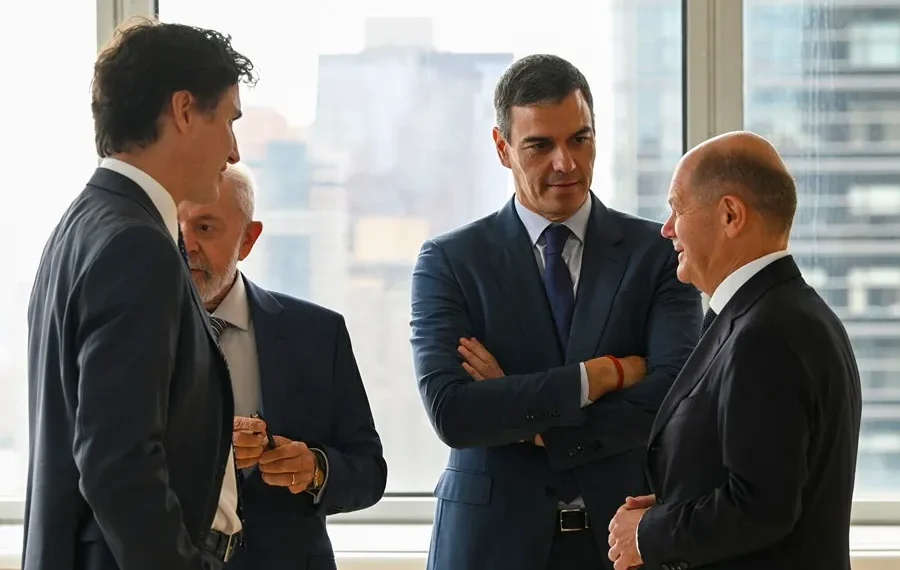 Pedro Sánchez y António Guterres discuten en la ONU sobre Líbano y Venezuela