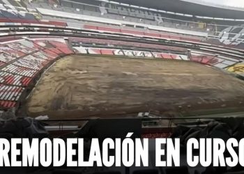 Primeras imágenes de la remodelación del Estadio Azteca para el Mundial 2026