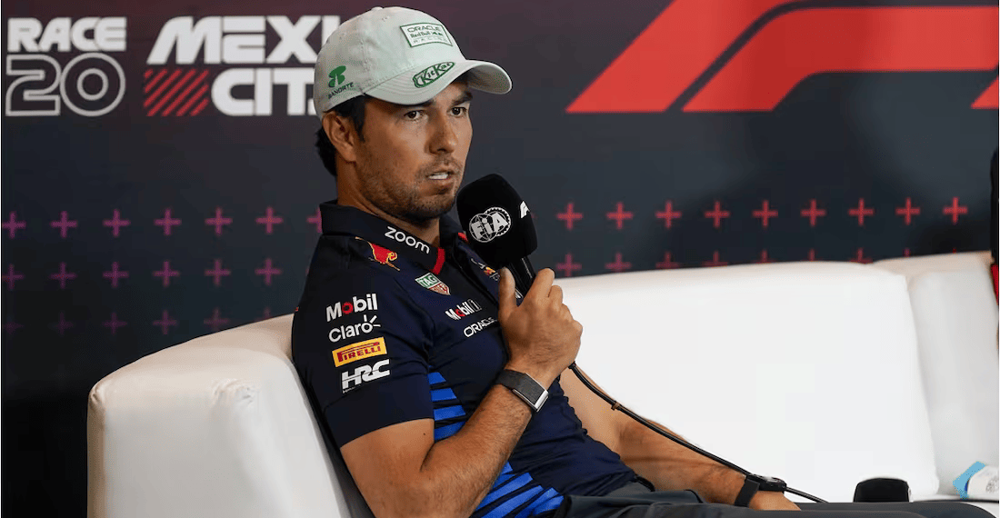 Checo Pérez asegura su futuro en Red Bull: “Me verán el próximo año”