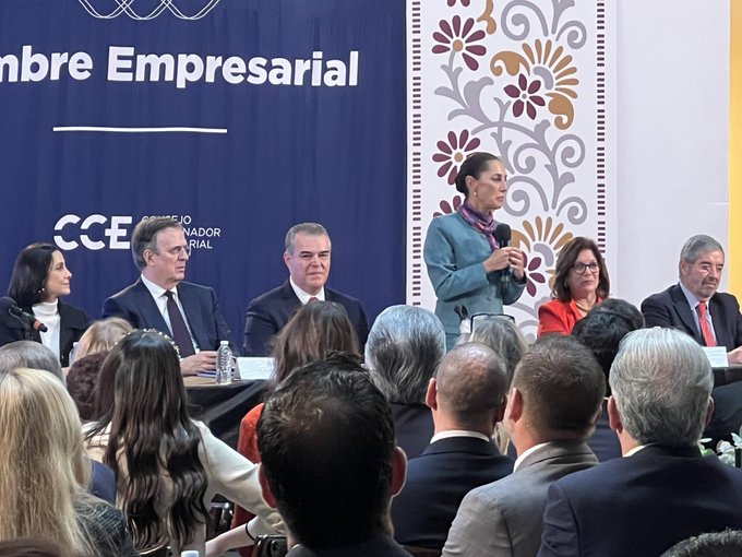 Inversiones por 20 mil millones de dólares: Sheinbaum destaca en el CEO Dialogue