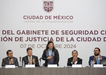 Clara Brugada presenta nuevos cargos en el Gabinete de Seguridad Ciudadana