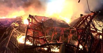 Trágico accidente en Houston: helicóptero choca contra torre de radio