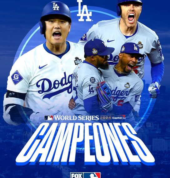 Los Dodgers de Los Ángeles ganan su octava Serie Mundial ante los Yanquis