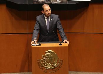 Marko Cortés pide licencia al Senado; Gudiño Magaña asume como suplente