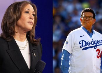 Kamala Harris rinde homenaje a Fernando Valenzuela tras su fallecimiento