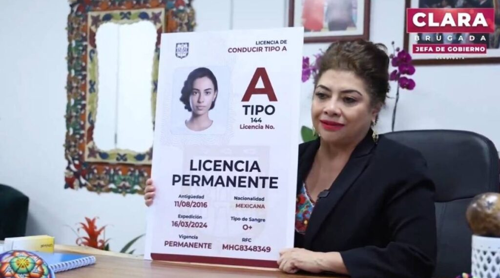 Licencia de conducir permanente en CDMX: fechas de tramitación de acuerdo a Clara Brugada