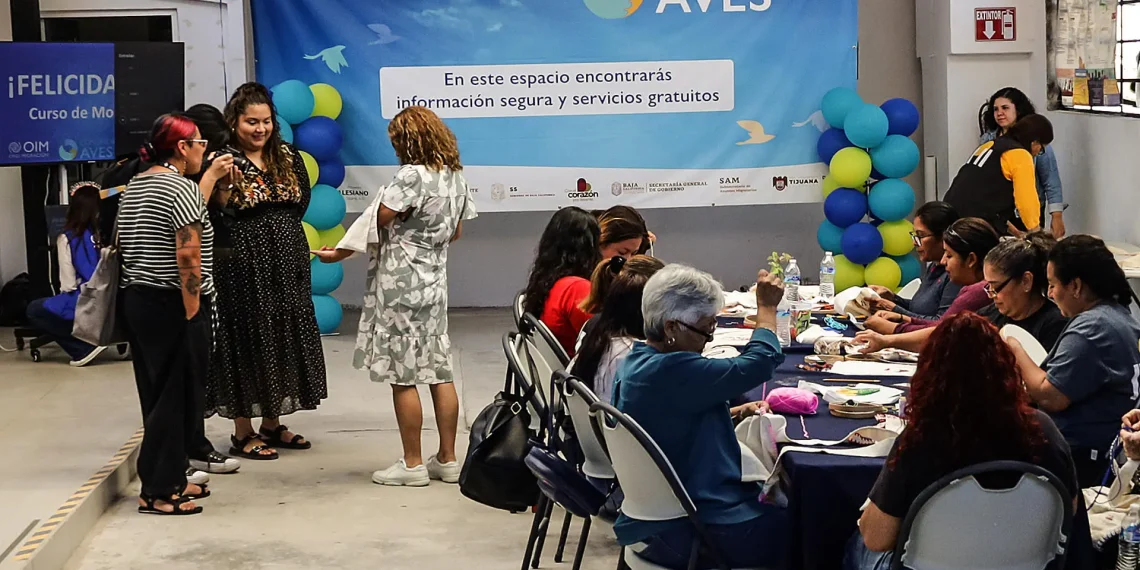 Arte y comunidad: una vía de sustento para migrantes en Tijuana