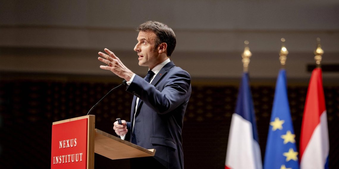 Macron insta a Europa a ser un poder geopolítico autónomo