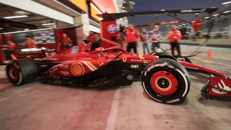 Ferrari marca el ritmo en la FP1 del GP de Qatar; Checo Pérez finaliza en el lugar 18