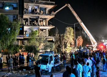 Israel vuelve a atacar el barrio de Mezzeh en Damasco