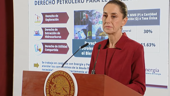 Sheinbaum anuncia nuevo régimen fiscal y plan de austeridad para Pemex