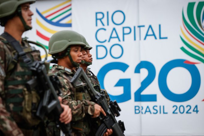 Se refuerza la seguridad en Brasil para cumbre del G20