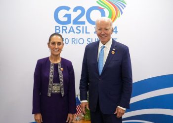 Sheinbaum y Biden refuerzan la cooperación bilateral en seguridad y migración en la G20