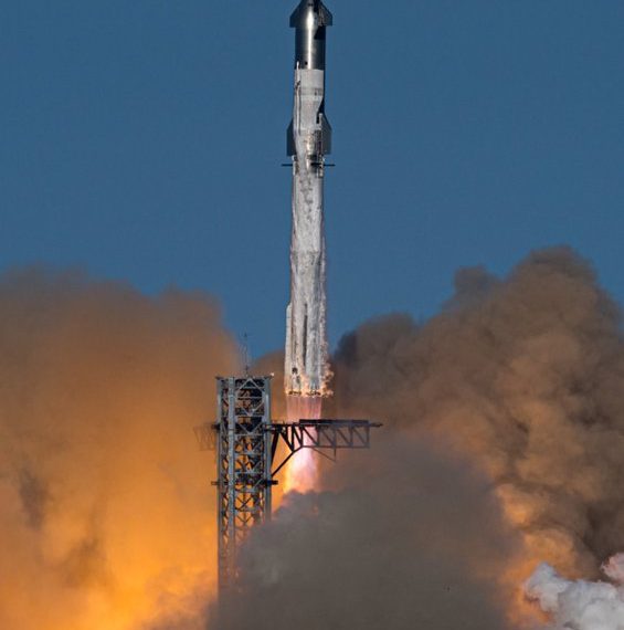 SpaceX completa con éxito la sexta prueba del Starship