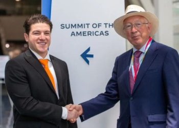 Ken Salazar y Samuel García fortalecen la relación entre México y EE. UU.
