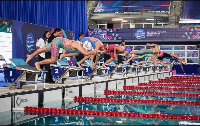 México lidera el medallero de la Serie Mundial de Para Natación 2024