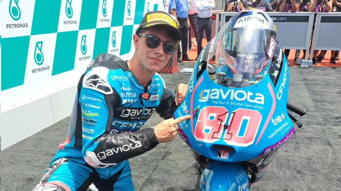 David Alonso rompe récord con 13 victorias en el Mundial de Moto3