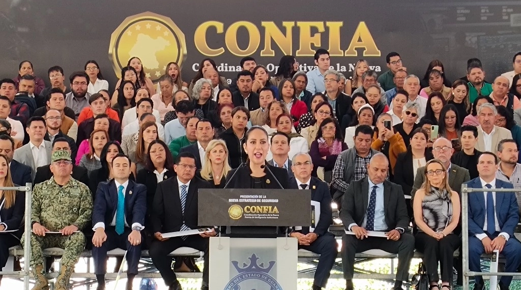 Libia Dennise presenta estrategia CONFÍA para fortalecer la seguridad en Guanajuato