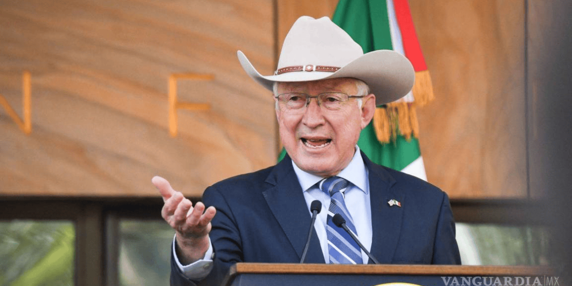 Ken Salazar reconoce acciones de seguridad implementadas en Sinaloa y destaca cooperación con México
